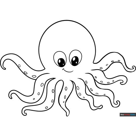 Free Octopus Coloring Page for Kids Octopus Coloring, Octopus Pictures, Octopus Images, Nemo Coloring Pages, Octopus Colors, Octopus Coloring Page, Ocean Coloring Pages, Octopus Drawing, Shark Coloring Pages