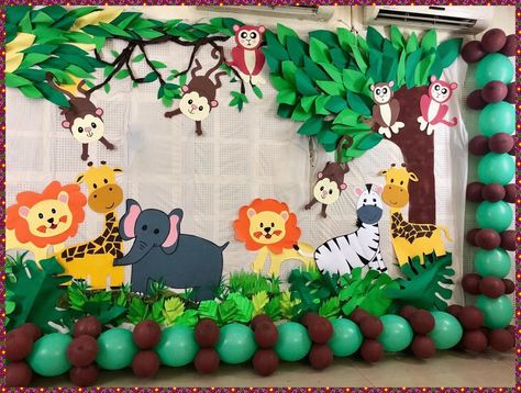 [AffiliateLink] 62 Great Safari Birthday Party Decorations Diy Tricks To Check Out Today #safaribirthdaypartydecorationsdiy Diy Animal Theme Birthday Decor, Zoo Animals Classroom Decoration, Animal Decorations For Classroom, Jungle Safari Decor, Jungle Board Ideas Classroom Themes, Jungle Preschool Theme Classroom, Jungle Birthday Board Classroom, Jungle Decorations Party, Jungle Theme School Decorations