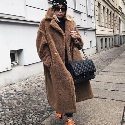 Great shopping ideas for Women Winter Coat Long Sleeve Button Faux Shearling Fleece Shaggy Jacket, Women's clothing Bohemian Jackets, Traje Casual, Teddy Coat, Sweatpants Set, Cardigan Long, Oversized Coat, Casual Coat, Online Fashion Stores, Coat Fashion