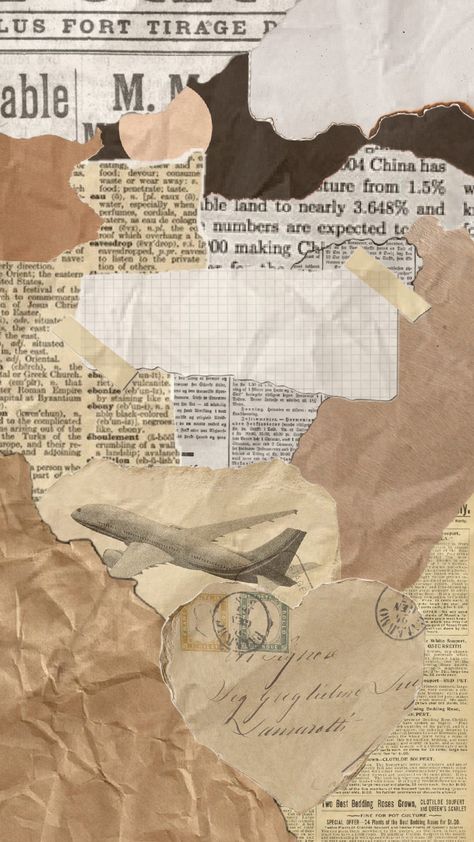 #paper#aesthetic#newspaper#airplane#aesthetic#collage#rips#rippedpaper#crumpledpaper#tape#academia#vintage#white#brown#tan#words#beauty#old#fyp#cursive#pretty#lightacademia#inspo#darkacademia#bookish Vintage Brown Aesthetic Background, Old Newspaper Collage, Brown Newspaper Background, Vintage Newspaper Background Aesthetic, Aesthetic Background Vintage Brown, Brown Newspaper Aesthetic, Book Paper Aesthetic, Brown Aesthetic Vintage Background, Newspaper Background Aesthetic