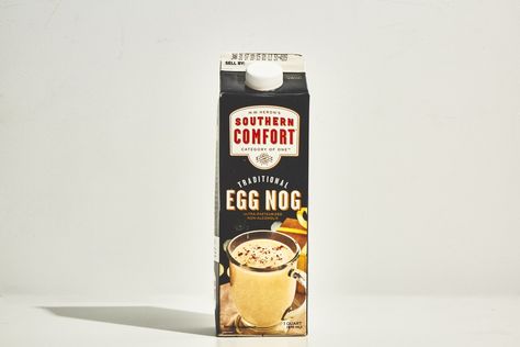 We tried way too many eggnogs. And the winner might surprise you. Southern Comfort Eggnog Recipe, Southern Comfort Eggnog, Eggnog Recipe, Egg Nog, Holiday Foods, Taste Test, Southern Comfort, Christmas Drinks, Taste Testing