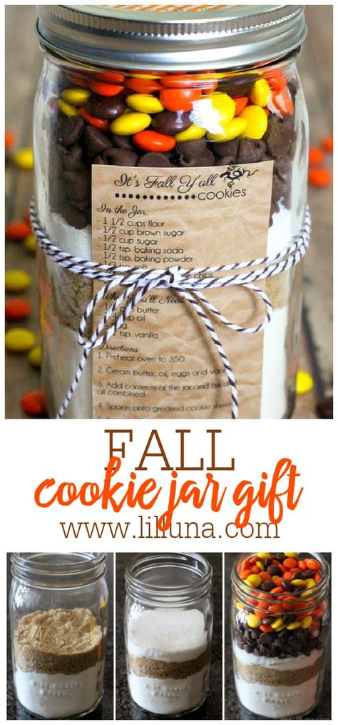 Diy Cookie Mix In A Jar, Jar Recipes Gifts Dry Mixes Soup, Fall Cookie Jar Ideas, Brownie Jar Gift, Scripture Cookies In A Jar, Caramel Apple In A Jar Gifts, Fall Cookie Mix In A Jar, Fall Mason Jar Recipes Gifts, Cookie Recipe In A Jar Gift