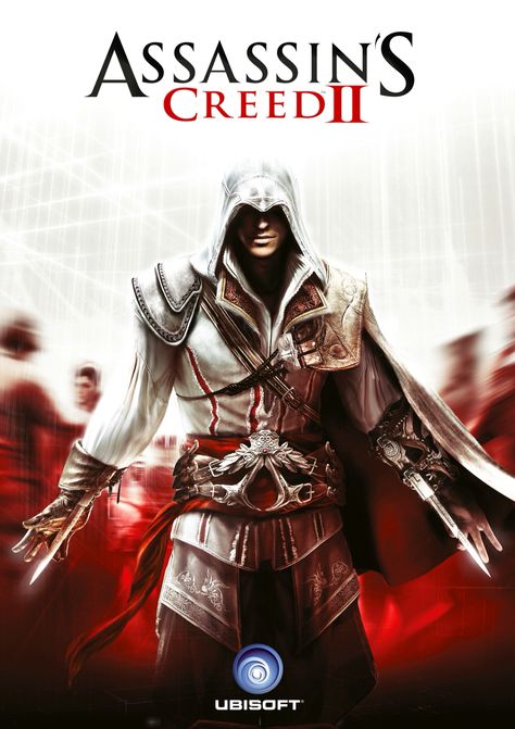 Assassins Creed 2 box art. Games System, Assassins Creed Ii, Assassins Creed 2, Edwards Kenway, Creed Game, Game Cover, Ps3 Games, Xbox 360 Games, Pc Games