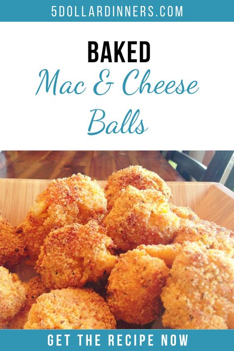 Mac And Cheese Balls Recipe, Mac Cheese Balls, Mac And Cheese Balls, Best Mac And Cheese Recipe, Mac N Cheese Balls, Kraft Dinner, Best Mac N Cheese Recipe, Fried Mac And Cheese, Appetizer Party