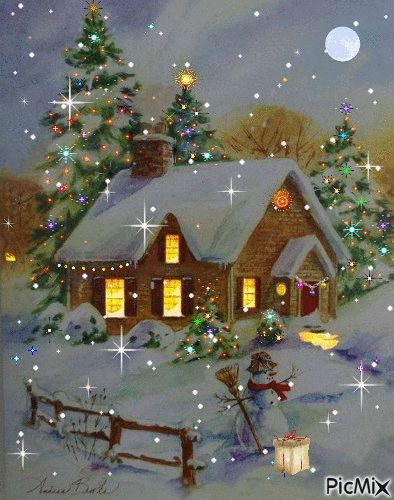 Christmas Animated Christmas Scenes, Christmas Gifs Animated, Beautiful Christmas Pictures, Animated Christmas Wallpaper, Animated Christmas Pictures, Gif Christmas, Merry Christmas Animation, Beautiful Christmas Scenes, Winter Christmas Scenes