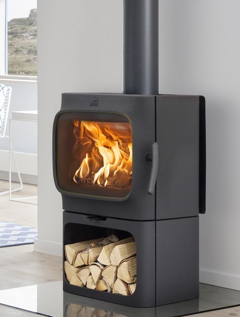 Contemporary Wood Stove, Jotul Wood Stoves, Woodburner Fireplaces, Morso Wood Stove, Wood Burning Stove Corner, Contemporary Wood Burning Stoves, Corner Wood Stove, Wood Burner Stove, Lounge Makeover