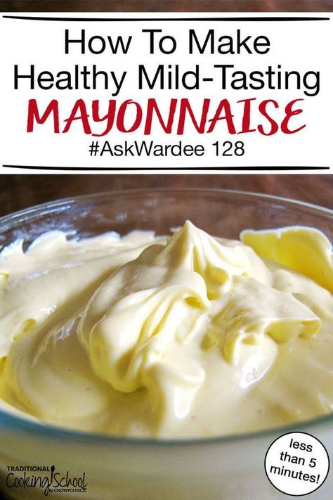 Looking for a simple, basic mayonnaise recipe... that's also healthy, mild-tasting, and doesn't require any fancy kitchen equipment? Not sure which oils (olive oil, coconut oil, or avocado oil) to use? In this video, you'll learn how to make the best homemade mayonnaise with only 6 ingredients, 5 minutes, and either a blender, stick blender (my favorite), or a whisk! This homemade mayo is perfect for Paleo, Whole30, or Keto recipes like chicken or egg salad. #homemade #mayonnaise Homemade Mayonnaise Recipe, Salad Homemade, Ranch Dressing Recipe Homemade, Fancy Kitchen, Stick Blender, Cooking Tips And Tricks, Basic Cooking, Homemade Mayo, Mayonnaise Recipe