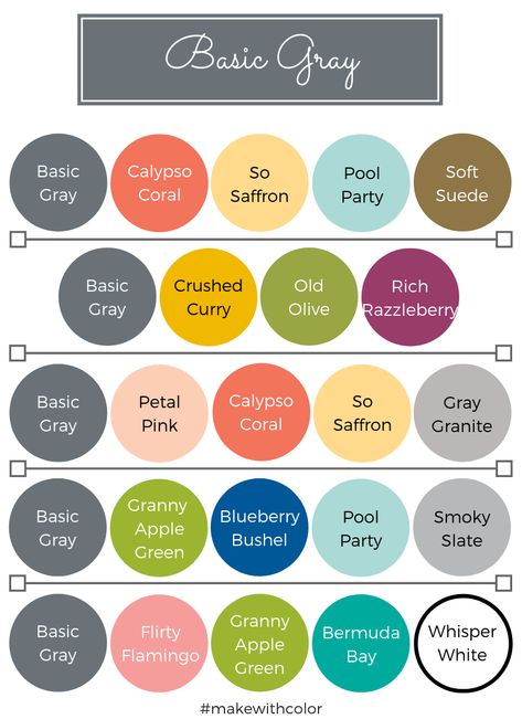 Combinations With Grey Colour, Colours That Go Together With Grey, Card Color Combinations, Color That Goes With Gray, Color Combos For Rooms, Colour Schemes With Grey, Color Combos With Gray, How To Make Grey Color, 3 Colours That Go Together