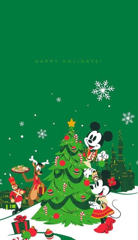 Character Christmas Wallpaper, Christmas Disneyland Wallpaper, Mickey And Minnie Christmas Wallpaper, Disney Characters Christmas Wallpaper, Christmas Mickey Mouse Wallpaper, Disney Christmas Phone Wallpaper, Disneyland Christmas Wallpaper, Mickey Christmas Wallpaper, Disney Christmas Cartoon