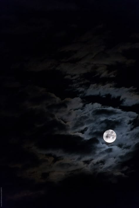 Full Moon Covered From Clouds Looking Like Smoke In Night Sky by Laura Stolfi | Night sky moon, Night sky photography, Night sky painting Cloudy Moon Night Skies, Night Sky With Clouds, Moon In Sky, Night Sky Clouds, Cloudy Night Sky, John Bernthal, Dark Night Sky, Cloudy Night, Night Sky Moon