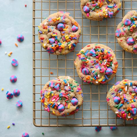 Peppermint Bark Cookie, Small Batch Cookies, Confetti Cookies, Our Best Bites, Perfect Cookies, Rainbow Confetti, Cookie Business, Sprinkle Cookies, Universal Language