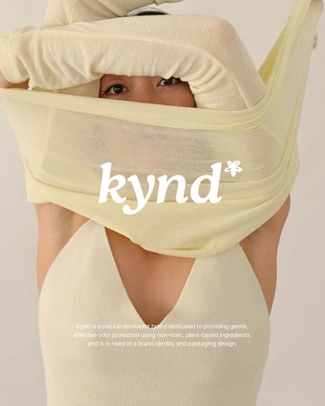 kynd*☘️ kynd is a natural deodorant brand dedicated to delivering gentle yet effective odor protection using non-toxic, plant-based ingredients. brief @designerbriefs @modernbrief #mdbkynd #designerbriefs Clothes Brand Logo Design, Clothing Brand Social Media, Deodorant Aesthetic, Clothing Brand Marketing, Lingerie Branding, Sporty Branding, Brand Social Media, Selling Clothes Online, Creative Advertising Photography