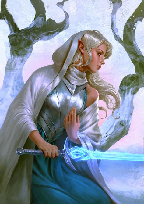 Elven Woman, Dnd Elves, Elf Characters, Female Elf, Fantasy Role Playing, Characters Design, Fantasy Portraits, Dungeons And Dragons Characters, Dnd Art