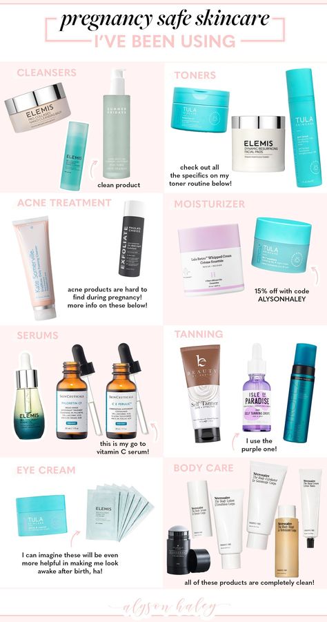 Pregnant Skin Care, Pregnancy Safe Skin Care, Safe Makeup, Alyson Haley, Pregnancy Skincare, Mom Beauty, Pregnancy Essentials, Living In London, Safe Skincare