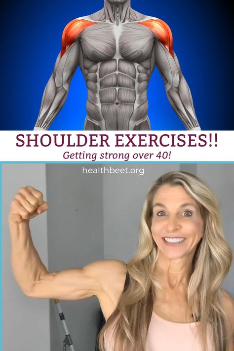 Sculpted Shoulders Women, Shoulders Exercises Women, Best Shoulder Exercises, Shoulder Exercises For Women At Home, Womens Shoulder Workout, Shoulder Exercises For Women, Back Workouts For Women, Shoulder Workout Women, Full Shoulder Workout