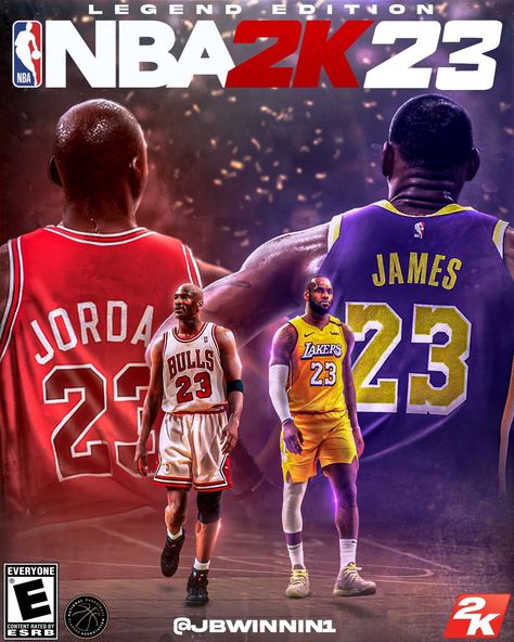 Michael Jordan and LeBron James Lebron James Michael Jordan, Nba 2k23, All Star Team, Indianapolis 500, Coins For Sale, Different Games, Popular Games, Itachi Uchiha, Lebron James