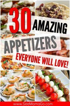 Get party ready with this list of 30 appetizers for any occasion. These tasty treats are perfect for any guest. Your Holiday menu needs these flavorful appetizers. Easy to make and fun to eat finger foods! #food #recipe #appetizers #holiday #meal #planning #fingerfood #food #make Game Night Finger Food Ideas, Poker Appetizers, Hor Duerves Parties, Card Game Snacks Finger Foods, Card Club Food Ideas, 50th Birthday Appetizer Ideas, Card Party Food, Appertiser Ideas, Recipe Appetizers