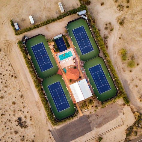 The Courts: Your New Desert Destination (Tennis Racket Required) Tennis Court Design, Outdoor Sports Court, Indoor Tennis, Borrego Springs, Park Signage, Outside Catering, Tennis Aesthetic, Tennis Tips, Pickleball Court