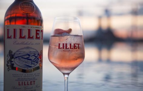 7 Lillet Rose Cocktails - Cocktails Distilled Lillet Rose Cocktail Drinks, Lillet Rose Cocktail, Rose Cocktails, Summertime Cocktails, Lillet Rose, Summertime Cocktail, Girly Drinks, Rose Cocktail, Cherry Cocktail