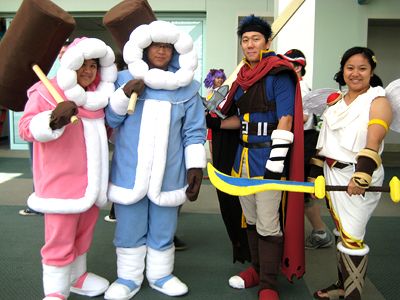 Ice climbers Ice Climber, 6th Birthday Parties, 6th Birthday, Cosplay Ideas, Super Smash Bros, Smash Bros, Harajuku, Winter Jackets, Gaming