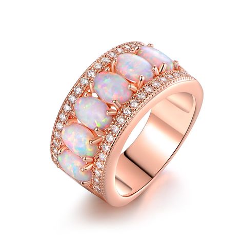 PRICES MAY VARY. Ring Dimension:This Rose Gold & White Gold Plated Oval-Cut Created Fire Opal & Cubic Zirconia Ring is 11mmL in Length 100% Satisfaction Guaranteed: If there's any problem with your item you can return it without any issues. The perfect gift for any occasion. Packaging: All Accesories include a Barzel Pouch. Guaranteed to retain its original gold content and color Royal sophistication. This stunning ring sparkles with beautiful opal center and is complemented with cubic zirconia. Opal Band Ring, Pet Memorial Necklace, Memorial Pendant, Opal Band, Cuff Bracelets Handmade, Cubic Zirconia Rings, Leather Cuffs Bracelet, Jewelry Companies, Bangles Jewelry