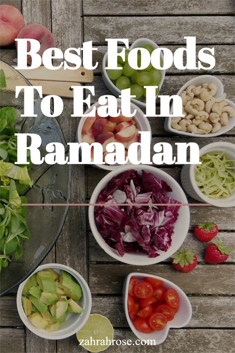 Healthy Iftar Ideas, Healthy Suhoor Ideas, Suhoor Ideas, Ramadan Snacks, Ramadan Meals, Recipes For Ramadan, Easy Iftar Recipes, Healthy Ramadan Recipes, Iftar Food