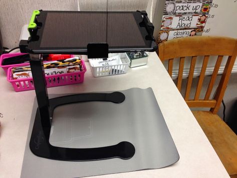 iPad Document Camera | Glitter in Third Document Camera, Teacher Tech, Camera Stand, Teaching Technology, School Technology, Classroom Technology, Blended Learning, Classroom Setup, Just Pretend