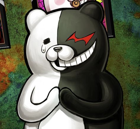 Danganronpa Bear, Monokuma Pfp, Monokuma Icon, Evil Teddy Bear, Danganronpa Pfp, Danganronpa Monokuma, Disneyland Tickets, Animes To Watch, Trigger Happy Havoc