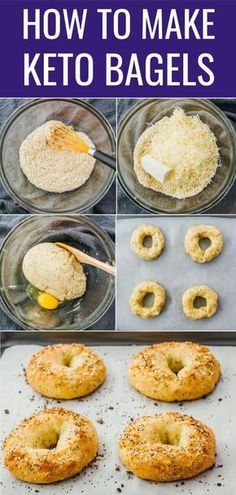 Fathead Dough Recipe, Using Almond Flour, Fathead Dough, Comidas Keto, Keto Bagels, Resep Diet, Keto Diet Food List, Keto Recipes Dinner, Diet Vegetarian