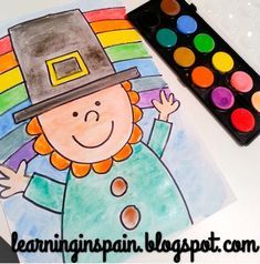 Directed Drawing Kindergarten, March Ideas, Saint Patricks Day Art, Dream Classroom, Spring Kindergarten, St Patricks Crafts, March Activities, St Patricks Day Crafts For Kids, Spain Spanish