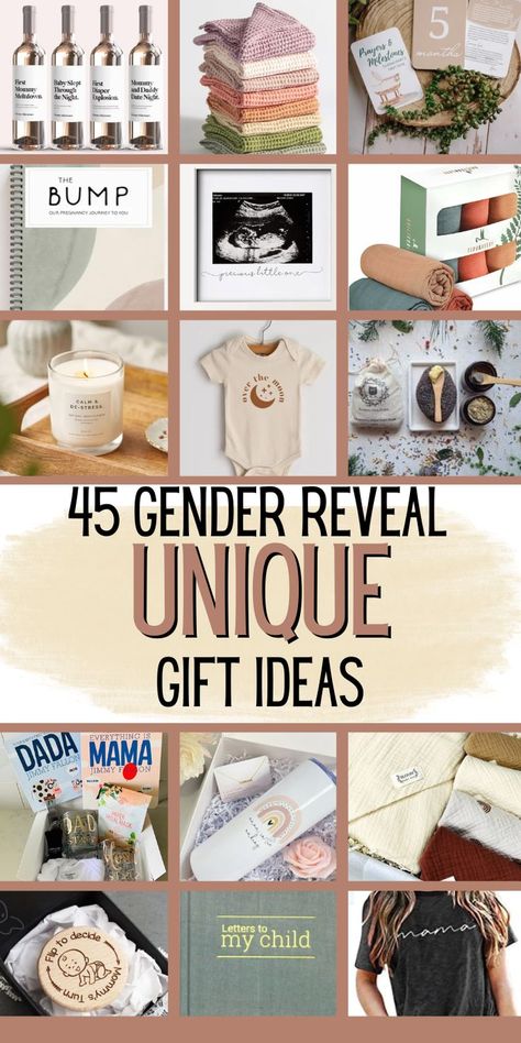 Unique and fun gender reveal gift ideas, gift ideas for new mom, gift ideas for new dad, gift ideas for parents, gift ideas for couple, first baby, new baby, gifts for parents Gender Reveal To Grandparents Gift, Gender Reveal Gift Ideas To Give Diy, Cute Gender Reveal Gifts, Gender Neutral Gift Basket Ideas For Adults, Gender Reveal Gifts Ideas, Gender Reveal Party Gift Ideas, Gender Reveal Gifts For Grandparents, Gender Reveal Gift Basket Ideas, Gift Ideas For Gender Reveal Party