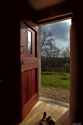 Open door | by Le dahu Opening Door Pose Reference, Nc Waterfalls, Cabin Doors, Way To Heaven, Door Steps, Open Door, Door Opener, Create Your Own Website, Wix Website