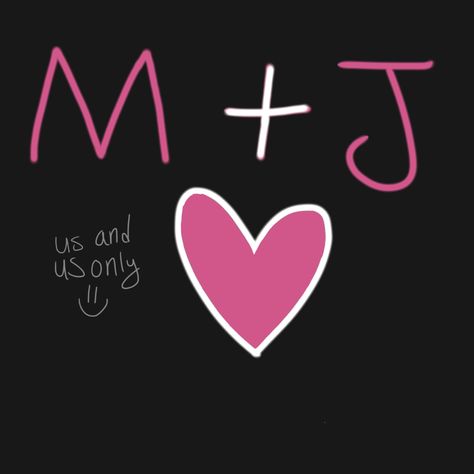 M And J Letters, J And M Letters Love, J And M Wallpaper, M J Logo Love, M And J Logo, J M Wallpaper, I Love J Wallpaper, J With A Heart, Letra J Aesthetic