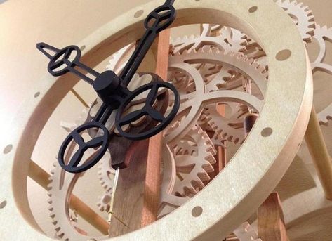 Cnc Router Plans, Cnc Machine Projects, Cnc Wood Router, Wooden Gear Clock, Cnc Router Projects, Router Tool, Diy Cnc Router, Cnc Wood Carving, Cnc Plans