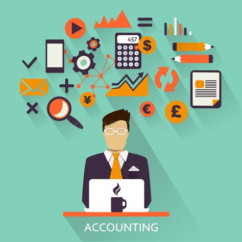 Flat design . Freelance career. Accounting. Flat design . Accounting icons on a , #AFFILIATE, #Freelance, #career, #Flat, #design, #colorful #ad Accounting Classes, Corporate Accounting, Cost Accounting, Accounting Jobs, Financial Accounting, Best Computer, Job Portal, Accounting And Finance, Accounting Software