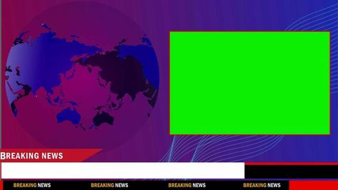 Breaking news template intro world map green screen tv 4k animation Breaking News Template, News Background, News Template, Background Animation, Intro Background, Green Screen Background Images, Background Green, Screen Background, Green Screen Backgrounds