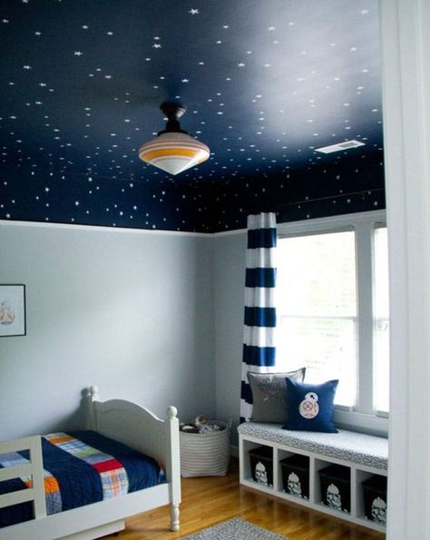 Kids Bedroom Paint, Boys Bedroom Furniture, Space Themed Bedroom, Minimalist Bedroom Design, Boys Bedroom Decor, Trendy Bedroom, Chaise Design, Bedroom Decorating