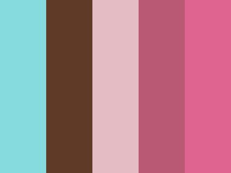 Cotton Candy Color Palette, Coloring Pallets, Candy Color Palette, Hair Color Swatches, Color Library, Cool Color Palette, Cotton Candy Colors, Brown Color Palette, Palette Art