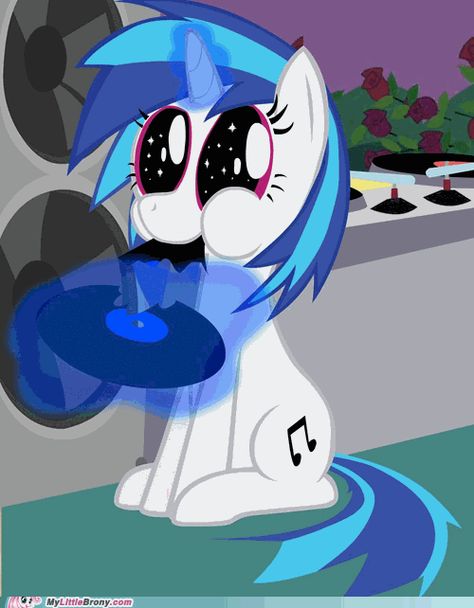 Dj Pony Mlp, Mlp Dj Pon3, Mlp Vinyl Scratch, Vinyl Scratch Mlp, Dj Pony, Mlp Gifs, Mlp Gif, Dj Pon3, Record Disc