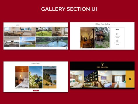 Gallery Section - UI Design by iPro.Design Gallery Section Website Design, Peterborough, Saint Charles, Ecommerce Website, San Luis Obispo, Page Design, Ui Design, Global Community, Creative Professional