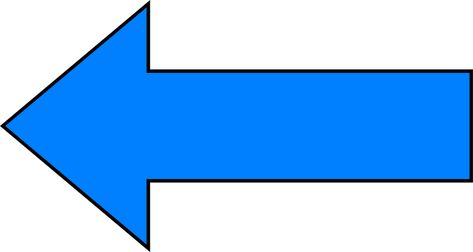 Illustration of a blue left facing arrow : Free Stock Photo Arrow Pointing Left, Left Arrow, Blue Arrow, Free! Gif, Clip Art Free, Arrow Point, Free Clip Art, Art Drawings Sketches, Photo Illustration