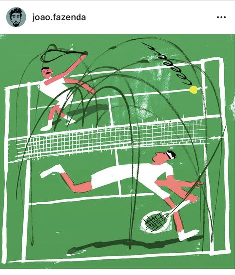 Tennis Illustration Art, Tennis Design Graphic, Tennis Sketch, Wimbledon Aesthetic, Tennis Art Painting, Tennis Editorial, Tennis Painting, Tennis Illustration, Tennis Drawing