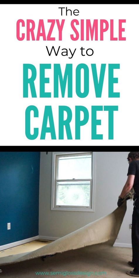 Learn how to rip up carpet with these easy tips and tricks. Remove tack strips and staples with ease to prepare for new flooring. Ripping Up Carpet, Carpet Glue, Remove Carpet, Inexpensive Flooring, Removing Carpet, Plywood Flooring, New Flooring, Painted Floor, Carpet Padding