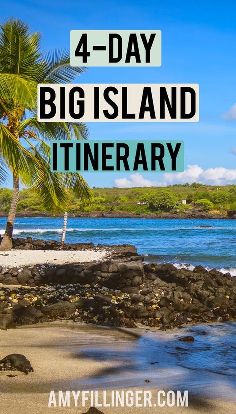 4 Day Big Island Itinerary, Big Island Hawaii Itinerary, Hawaii Big Island Things To Do, Things To Do On The Big Island Of Hawaii, Big Island Hawaii Aesthetic, Big Island Hawaii Things To Do, Big Island Itinerary, Hawaii 2023, Best Hawaiian Island