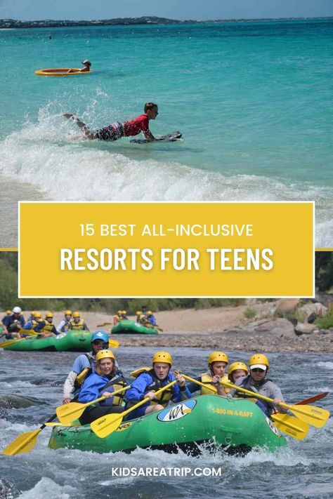 Best All Inclusive Resorts Mexico For Families, Best All Inclusive Resorts For Families With Teens, Teen Vacation Ideas, Best Family Vacations With Teens, Affordable All Inclusive Family Resorts, Best All Inclusive Resorts For Families, Best Family All Inclusive Resorts, Best Us Vacations, Cheapest All Inclusive Resorts