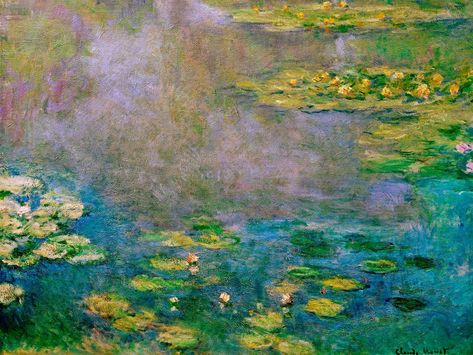 Monet Wallpaper, Claude Monet Water Lilies, Lily Wallpaper, Claude Monet Paintings, Claude Monet Art, Monet Water Lilies, Monet Art, Monet Paintings, Wallpaper Dekstop