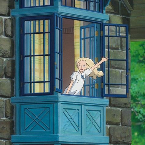 𝑾𝒉𝒆𝒏 𝑴𝒂𝒓𝒏𝒊𝒆 𝑾𝒂𝒔 𝑻𝒉𝒆𝒓𝒆 Marnie Was There, When Marnie Was There, Personajes Studio Ghibli, Studio Ghibli Background, Beau Film, Studio Ghibli Characters, Ghibli Studio, Ghibli Artwork, Studio Ghibli Movies