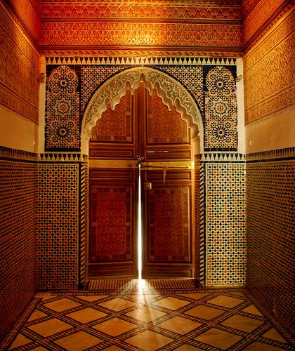 Moroccan Inspiration, Moroccan Interiors, Moroccan Lanterns, Marrakech Morocco, Open Door, Moroccan Design, Moroccan Decor, Arabian Nights, Beautiful Doors