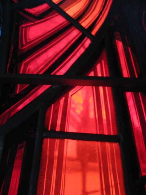 stained glass Red Stained Glass Aesthetic, Red Stain, Graphic Inspiration, Stained Glass Windows, Artsy Fartsy, Dark Red, Stained Glass, Close Up, Design Ideas