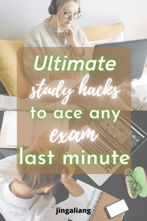 How to Study Last Minute and Still Ace Your Test - jingaliang Study Last Minute, 10th Grade English, College Packing Lists, Study Cards, College Packing, Exam Motivation, College Organization, College Advice, How To Study